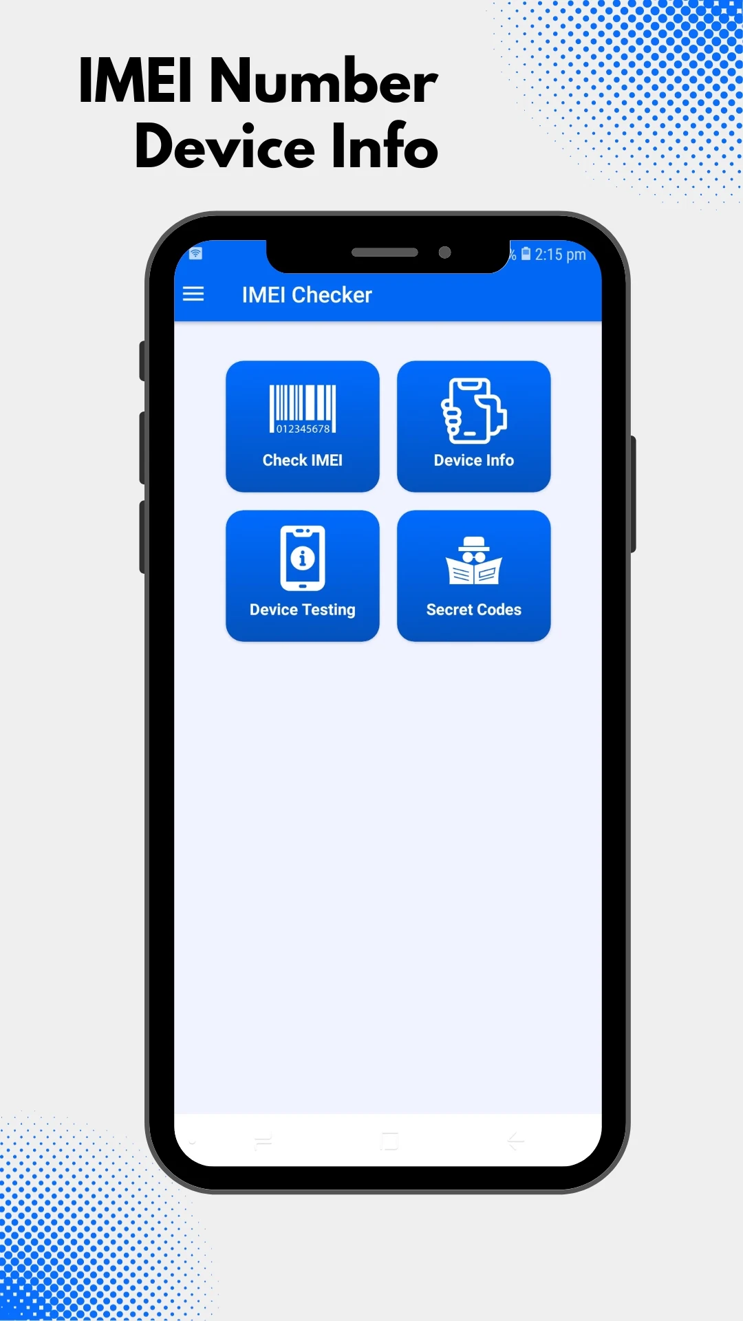 IMEI Info checker device info screenshot
