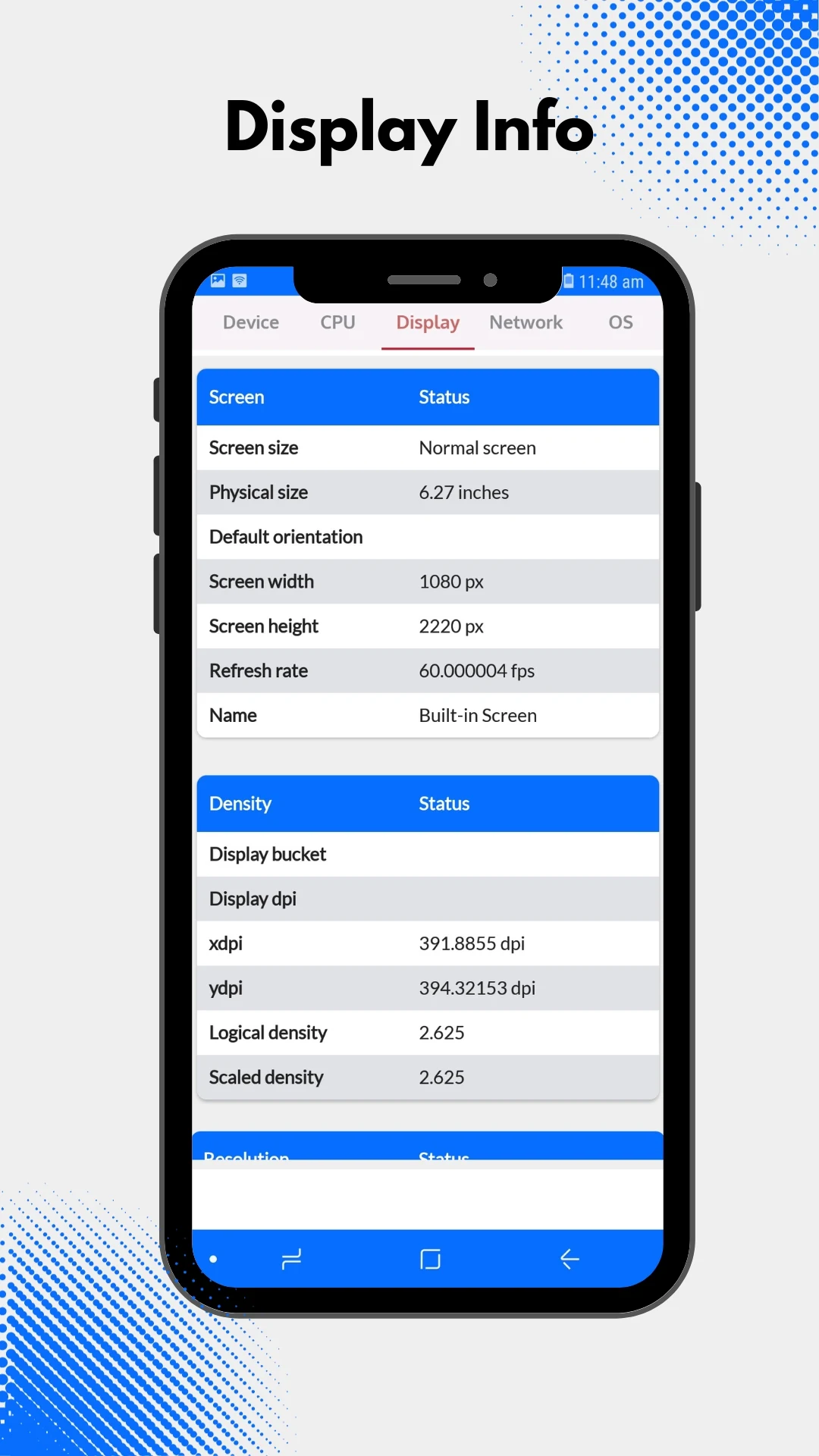 IMEI Info checker device info screenshot